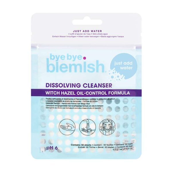 Bye Bye Water Activated Dissolving Cleans sheet 50pk