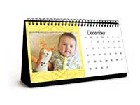 10x5" Desk Calendar (25x13cm), Calendars