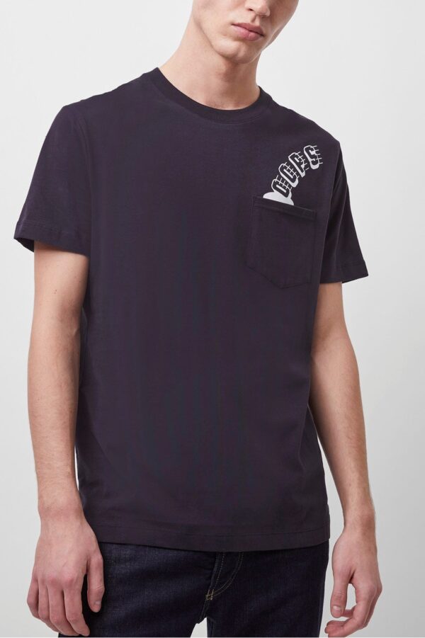 Oops Pocket T-Shirt - indigo